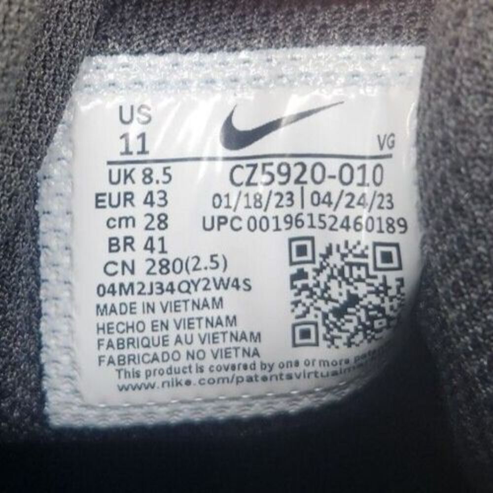Nike Renew Hyperdiamond 4 Pro Metal Softball Cleats Women Sz 11 Black CZ5920-010 - Picture 9 of 10